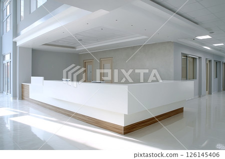 醫院或設施入口的“人工智慧產生的圖像” 醫院或設施入口的“人工智慧產生的圖像” 126145406