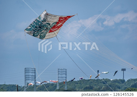 Sagami's big kite festival 126145526