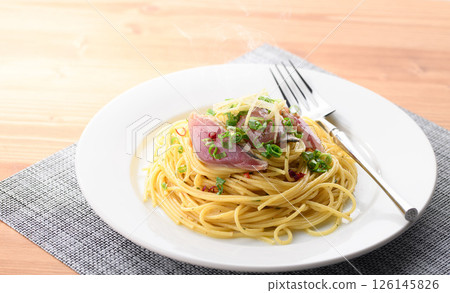 鰹魚辣椒意麵 鰹魚辣椒意麵 126145826