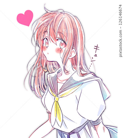 令人興奮的女學生夏裝... 126146674