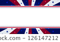 Patriotic Decoration Featuring Red, White, and Blue Stars for Festive Celebrations and Events 126147212