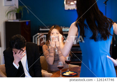 Husband and his lover caught cheating 126147746