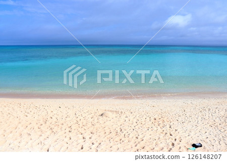 Nishihama Beach, the southernmost swimming beach in Japan (Hateruma Island) 126148207