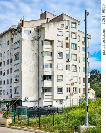 Modern Residential Apartment Building Exterior 126149099