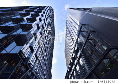 One Building and Tenjin Business Center Building Tenjin Big Bang Fukuoka City Chuo Ward Tenjin Tenjin intersection area One Building and Tenjin Business Center Building Tenjin Big Bang Fukuoka City Chuo Ward Tenjin Tenjin intersection area 126151978