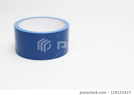 Blue cloth duct tape for packaging Blue cloth duct tape for packaging 126153427