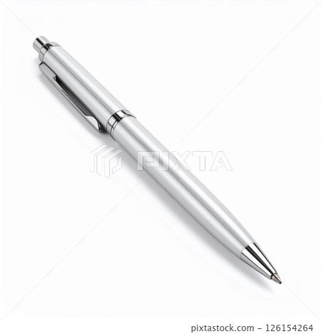Modern office pen over white background 126154264