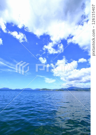 Refreshing summer scenery of Setouchi 126155407