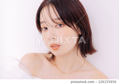 Natural beauty young woman Natural beauty young woman 126155850