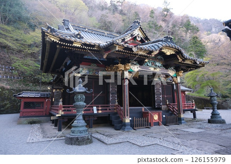 Gunma Prefecture, Myogi Shrine, Main Hall in Spring April 14, 2025 126155979