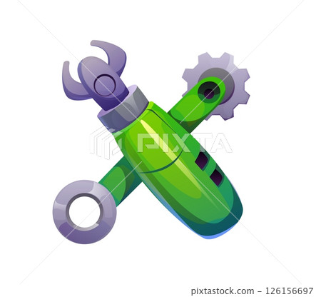 Robot hand font, cartoon cyborg machine gear wheel type for robotic engineering, vector typeface. Robot hand font, robotic hand grip or wheel mechanism part typeface of English alphabet letter X 126156697