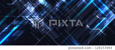 Abstract high technology and science background 126157043