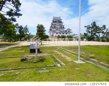 福山城天守閣及本丸禦殿遺址(廣島縣福山市) 福山城天守閣及本丸禦殿遺址(廣島縣福山市) 126157614