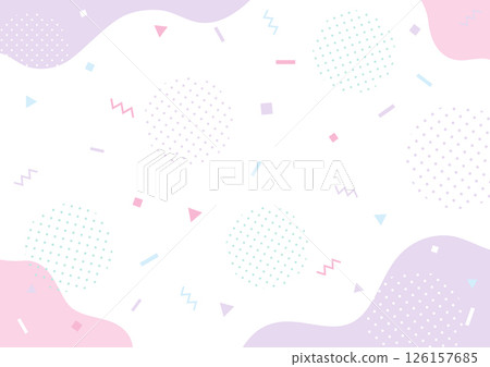 Colorful geometric pattern background 126157685