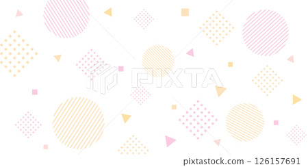 Colorful geometric pattern background 126157691