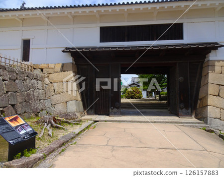 Fukuyama Castle's Sujitetsu-Gomon Gate (Fukuyama City, Hiroshima Prefecture) 126157883