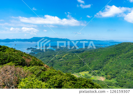 View from the observation deck at Reimizu Park (Sasebo City) 126159307