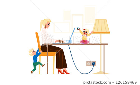 innovator parent business woman vector 126159469
