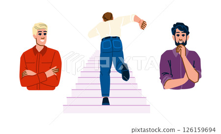 drive motivated man vector 126159694