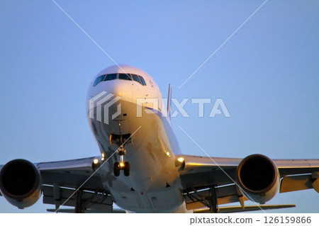 飛機著陸 飛機著陸 126159866