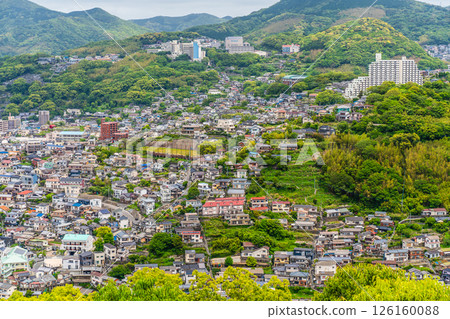從鍋冠山眺望長崎市景 [長崎市] 126160088