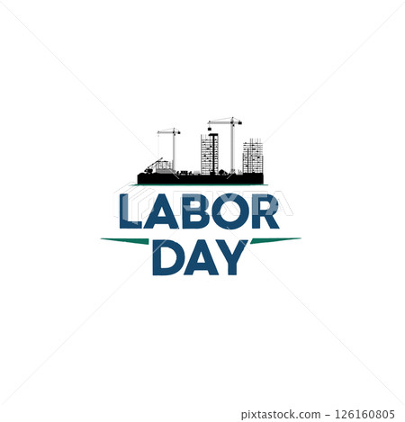 labor day vector icon design illustration template 126160805