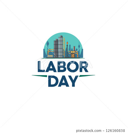 labor day vector icon design illustration template 126160838