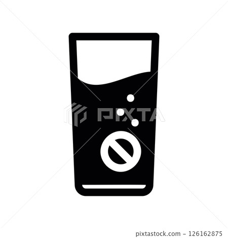 Eye Icon with a Circular Arrow and 360 Text for Panoramic View 126162875