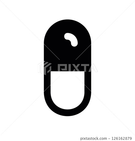 Eye Icon with a Circular Arrow and 360 Text for Panoramic View 126162879