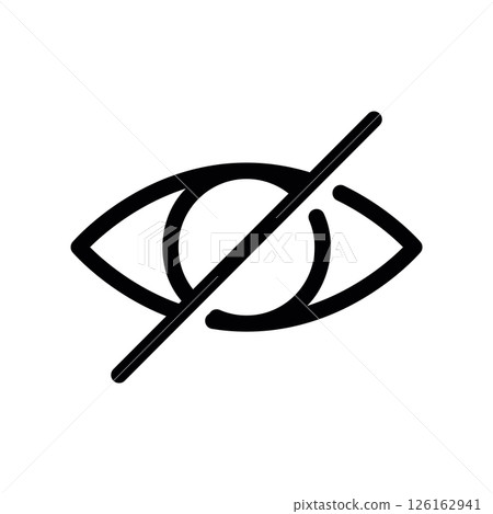 Eye Icon with a Circular Arrow and 360 Text for Panoramic View Eye Icon with a Circular Arrow and 360 Text for Panoramic View 126162941