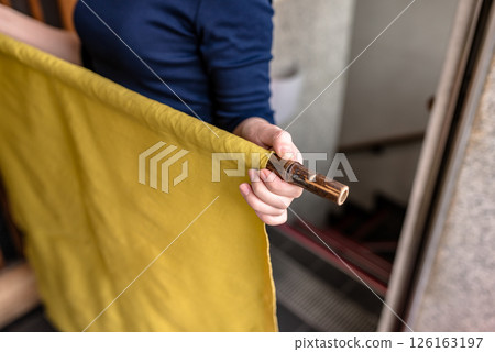 Working at a bar Working at a bar 126163197