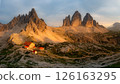 Tre Cime, Unesco Dolomites Italy 126163295