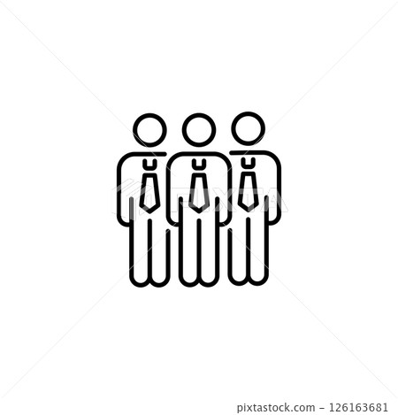 business, team, vector 126163681