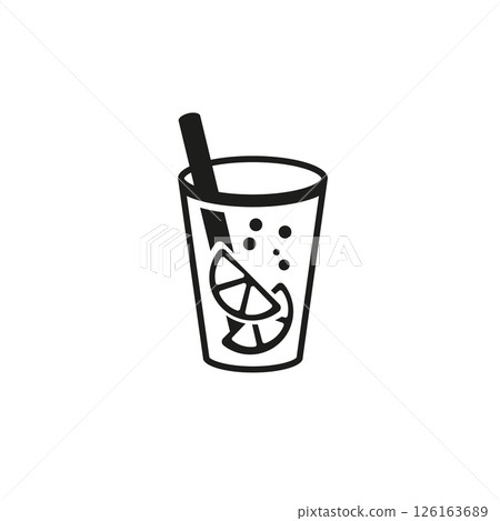 Lemonade Drink Icon 126163689