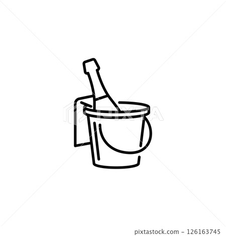 Champagne Bucket Icon Champagne Bucket Icon 126163745