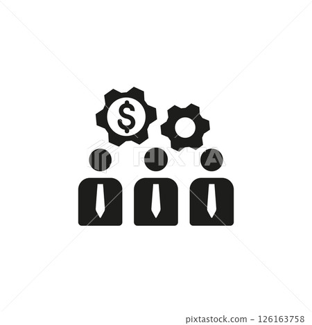 Business Teamwork Icon 126163758