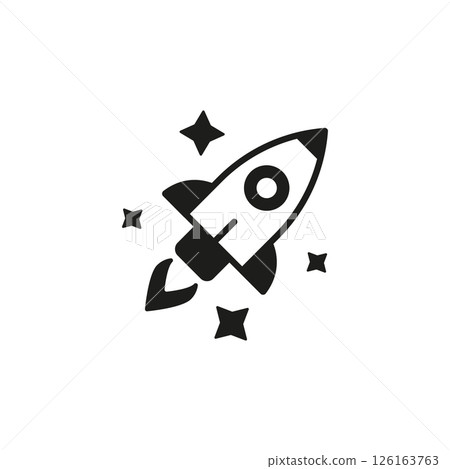 Rocket Launch Icon 126163763