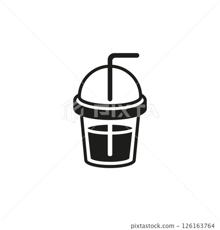 Cold Drink Cup Icon 126163764