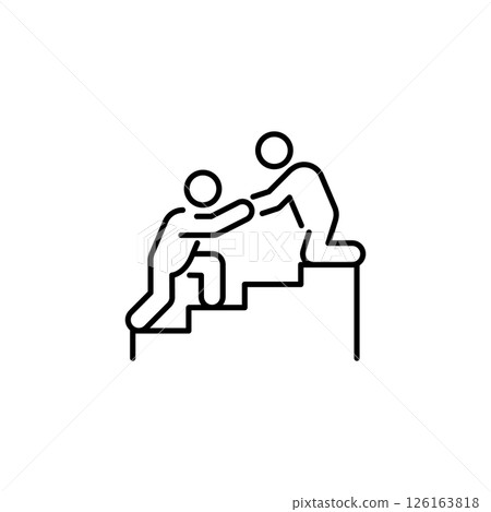 support, vector, icon 126163818