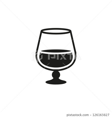 Brandy Glass Icon Brandy Glass Icon 126163827