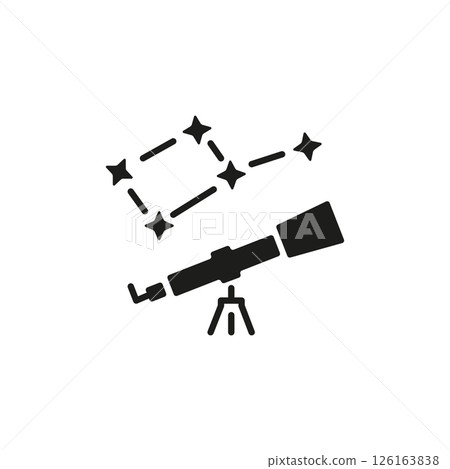 Telescope Icon Telescope Icon 126163838