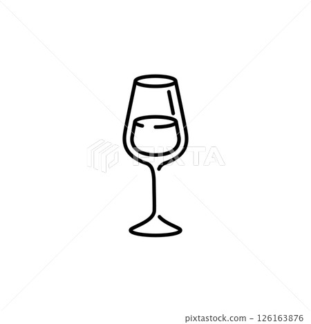 Wineglass Icon Wineglass Icon 126163876
