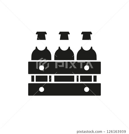 Beer crate icon Beer crate icon 126163939