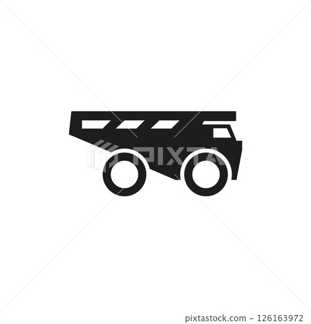 Mining Truck Icon Mining Truck Icon 126163972