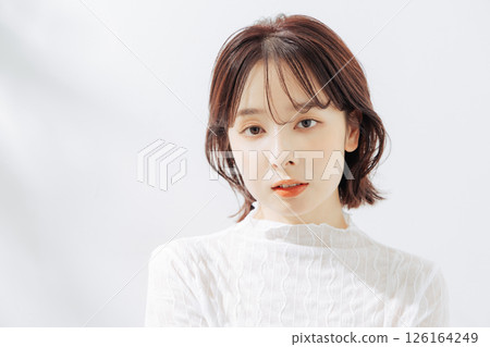 Natural beauty young woman Natural beauty young woman 126164249