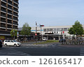Scenery in front of JR Yoshizuka Station 126165417