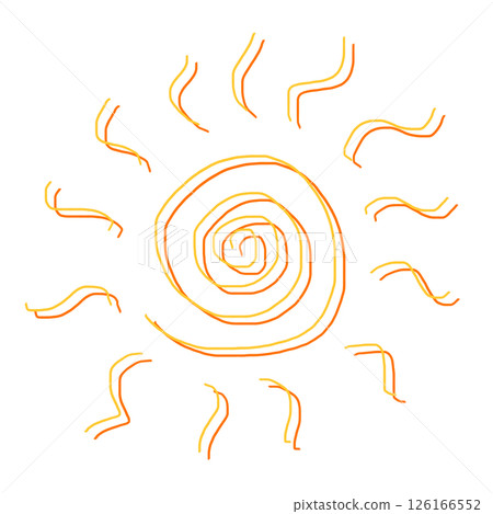 太陽插圖素材(JPEG/PNG) 太陽插圖素材(JPEG/PNG) 126166552