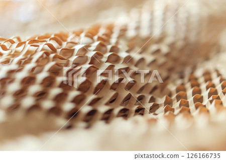 Eco friendly brown paper honeycomb wrap for product packaging parcel carton box Eco friendly brown paper honeycomb wrap for product packaging parcel carton box 126166735