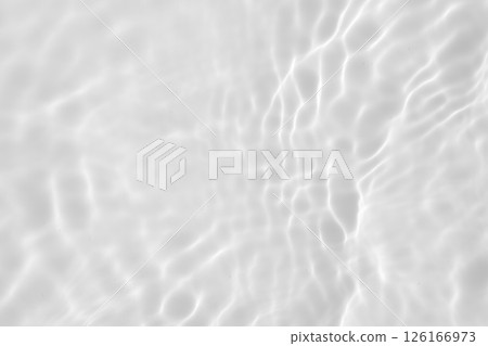 Abstract white transparent water shadow surface texture natural ripple background Abstract white transparent water shadow surface texture natural ripple background 126166973