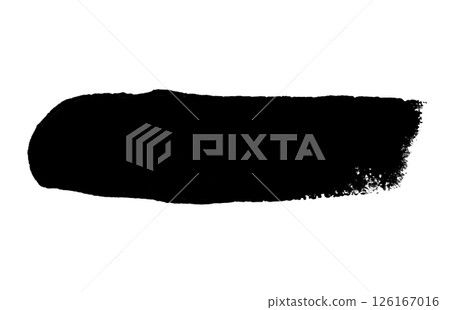 brush stroke isolated on white background 126167016